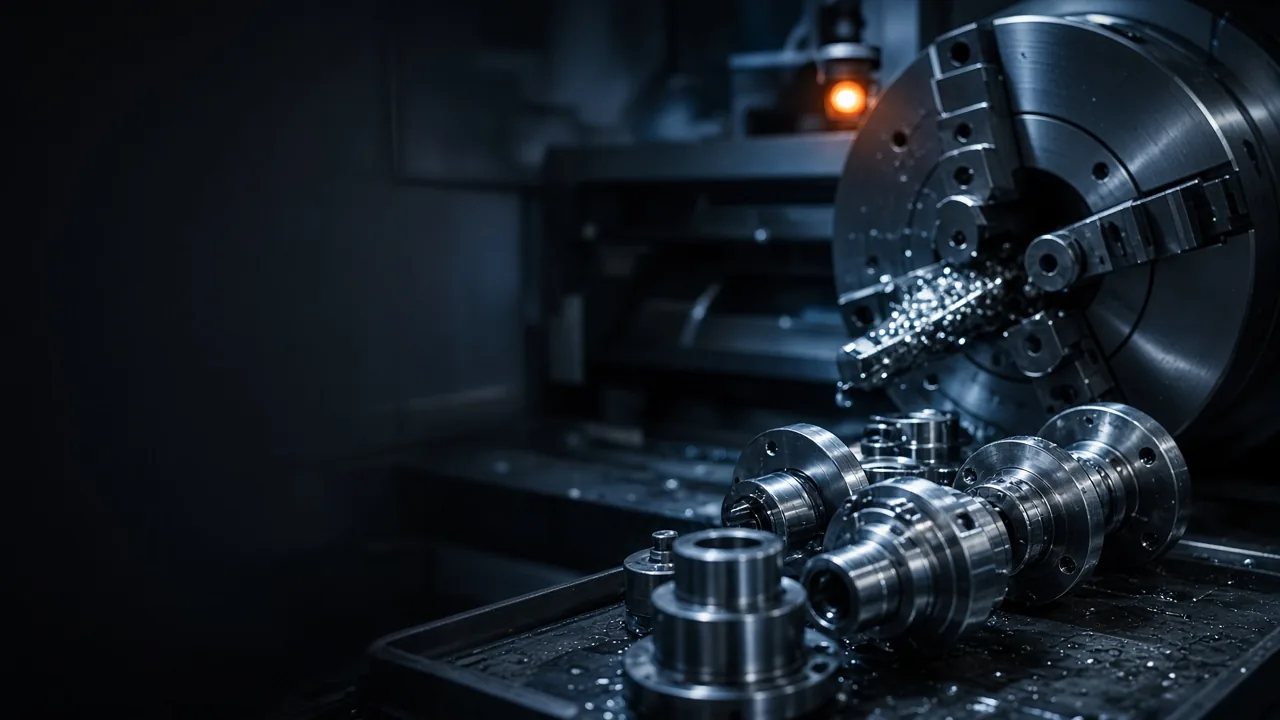 CNC machining of precision components at MechEase Engineering